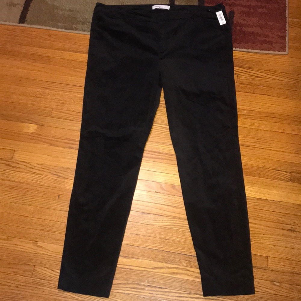 Black Velvet Pixie Pants